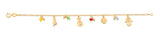 18K Gold Layered Oro Laminado Bracelet 71.0322/17-7.5