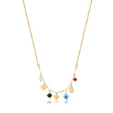 18K Gold Layered Oro Laminado Necklace