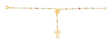 18K Gold Layered Oro Laminado Bracelet 71.0622-7.5
