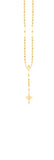 18K Gold Layered Oro Laminado Rosarie 71.0628/24