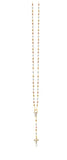 18K Gold Layered Oro Laminado Rosarie