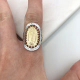 18K Gold Layered Oro Laminado Ring 81.0077