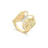 18K Gold Layered Oro Laminado Ring