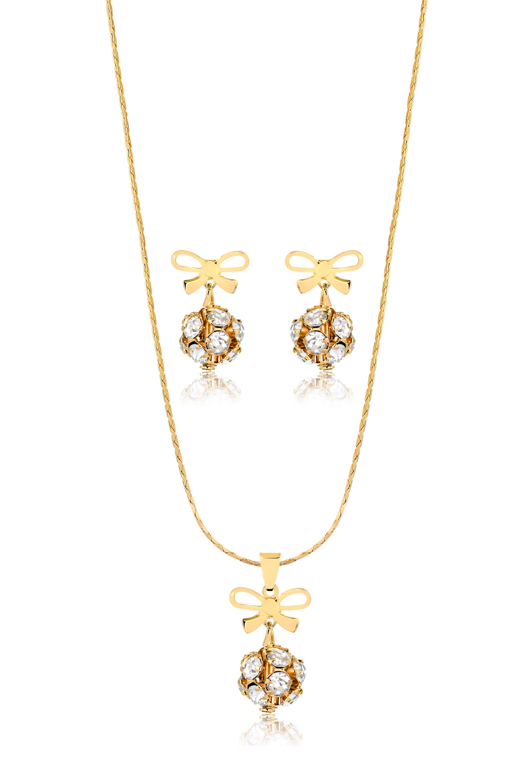 18K Gold Layered Oro Laminado Set 91.0004/1