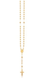 18K Gold Layered Oro Laminado Rosary