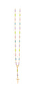 18K Gold Layered Oro Laminado Rosary 71.0200/17-20