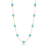 18K Gold Layered Oro Laminado Necklace