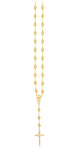 18K Gold Layered Oro Laminado Rosary 71.0239-24