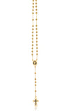 18K Gold Layered Oro Laminado Rosary