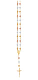 18K Gold Layered Oro Laminado Rosary 71.0262-24