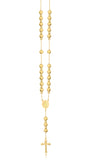 18K Gold Layered Oro Laminado Rosary
