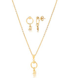18K Gold Layered 15th Birthday Set - Oro Laminado Quinceañera Set