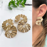 18K Gold-Layered Earrings