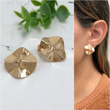 18K Gold-Layered Earrings