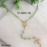 Unioro Gold Plated Rosaies 72.0841-18