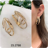Unioro Gold Plated earrings 23.2788