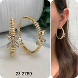 Unioro Gold Plated earrings 23.2789
