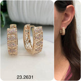 Unioro Gold Plated earrings 23.2631