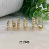 Unioro Gold Plated earrings 23.2769