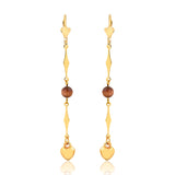 18K Gold Layered Venturina Drop Dangle Earrings 21.0115/16