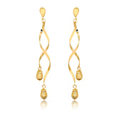 18K Gold Filled Oro Laminado Earrings 21.0172