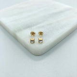 18K Gold Layered Kids Earrings 21.0205/1/6