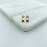 18K Gold Layered Kids Earrings 21.0205/1/6