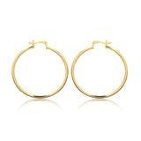 18K Gold Layered Hoops 21.0256