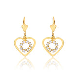 18K Gold Layered Earrings 21.0282/1