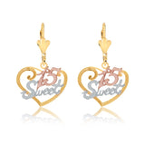 18K Gold Layered Earrings 21.0468