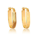 18K Gold Layered Hoops 21.0499