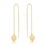 18K Gold Layered Earrings 21.0500