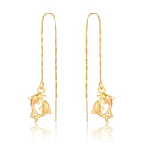 18K Gold Layered Earrings 21.0501