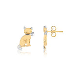 18K Gold Filled Oro Laminado Earring