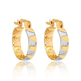 18K Gold Layered Hoops 21.0518