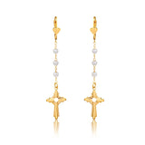 18K Gold Layered Earrings 21.0542/92