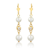 18K Gold Layered Earrings 21.0573/1