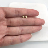 18K Gold Layered Star Design Stud Plugs Kids Earrings 21.0924