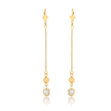 18K Gold Layered Earrings 21.1099/92