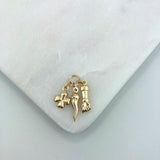 18K Gold Layered Charm 31.0166