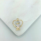 18K Gold Layered Charm 31.0176