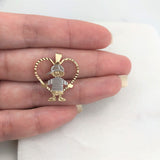 18K Gold Layered Charm 31.0176