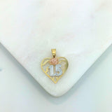 18K Gold Layered Charm 31.0185