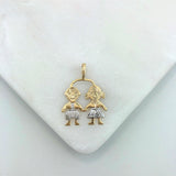 18K Gold Layered Charm 31.0231