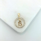 18K Gold Layered Charm 31.0311/1