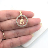 18K Gold Layered Charm 31.0311/1