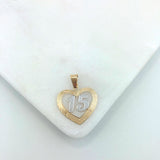 18K Gold Layered Charm 31.0314