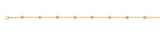 18K Gold Layered Chain 71.0077-18,20,7.5