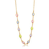 18K Gold Layered Necklace 71.0211/17-18