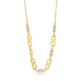 18K Gold Layered Necklace 71.0213/17-18